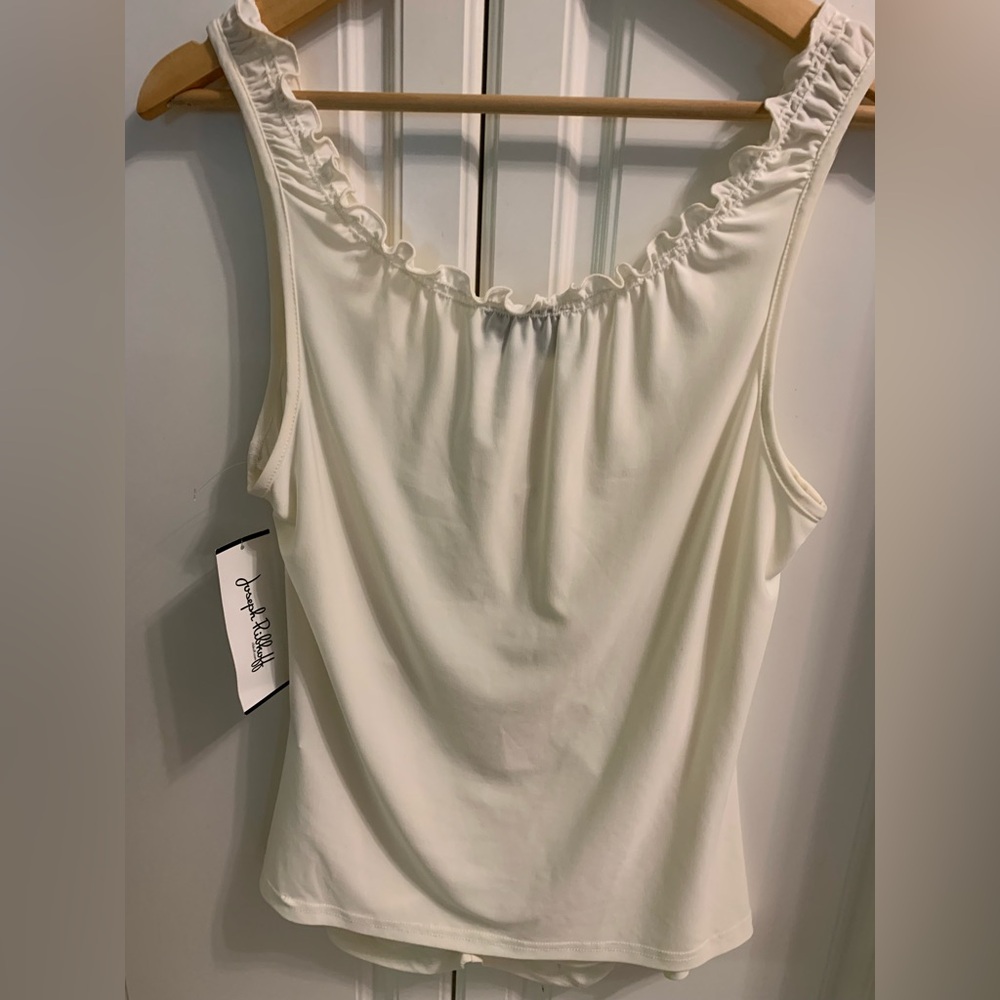 Joseph Ribkoff Ruffle Blouse - Picture 2 of 6